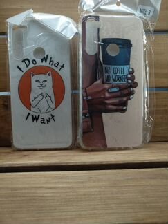 Силиконовый Чехол с рисунком Xiaomi Note 8