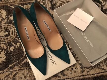 Manolo Blahnik BB новые туфли оригинал 40