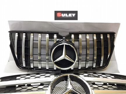 Решетка радиатора Mercedes GL x164 рестайлинг
