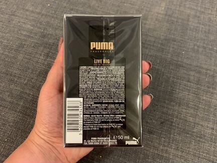 Туалетная вода Puma Live Big оригинал