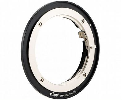 Адаптер объективов Nikon F на фотокамеры Canon EOS