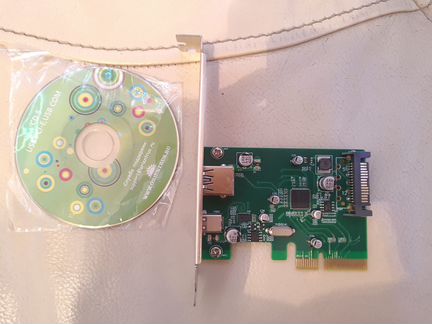 USB 3.1 и type-C Контроллер PCI-E