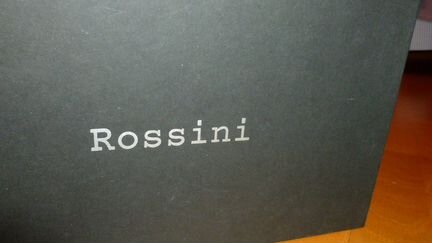 Итальянские ботинки Rossini