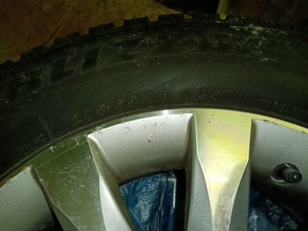 Колеса Nissan Teana R16 Оригинал на зимней резине