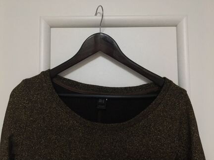 Золотое платье mango