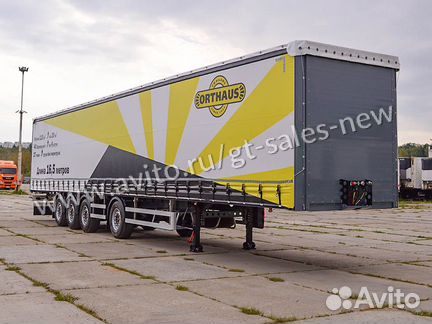 Шторный полуприцеп Orthaus 2020 года