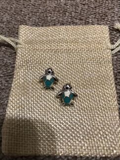 Серьги серебряные