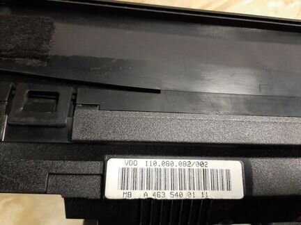 Комбинация приборов W463 G500