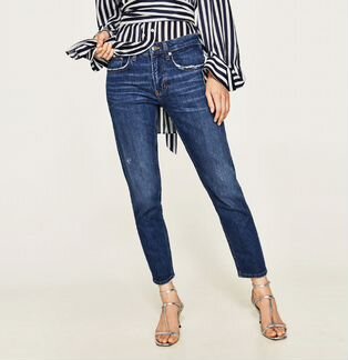 Zara Джинсы The Real slim boyfriend california