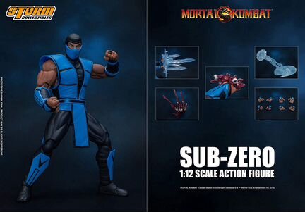 Эксклюзивная фигурка Sub Zero Mortal Kombat. 1/12