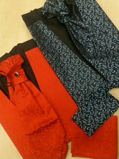 Жилет галстук платок