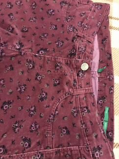 Вельветовые брюки 11-12лет Benetton