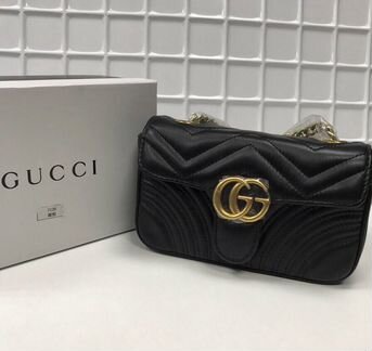 Сумка Gucci marmont GG Клатч matelass Гуччи Гучи