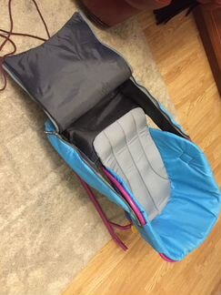 Тёплые детские санки, сьемные