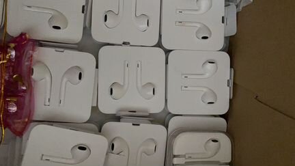 Оригинальные Наушники apple erpods б/у