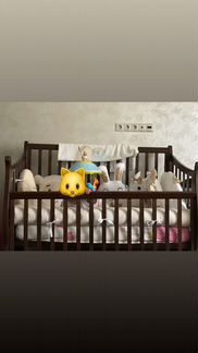 Детская кроватка Papaloni Maggy 125х65