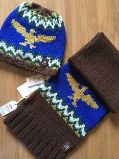 Комплект шапка+ шарф новый Replay