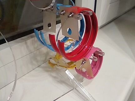 Серьги кольцами