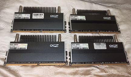 4Gb DDR2 1200MHz OCZ Flex EX (6-6-6) с радиаторами