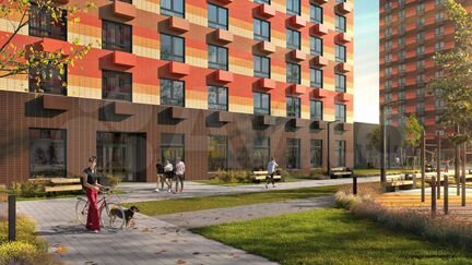 2-к квартира, 62.5 м², 26/33 эт.