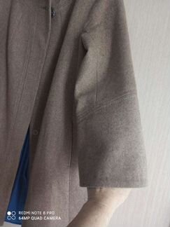 Пальто шерстяное 54-56 размер