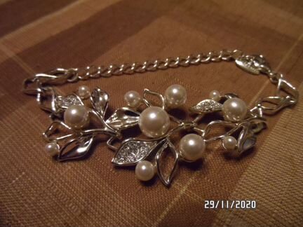 Браслет женский серебрение