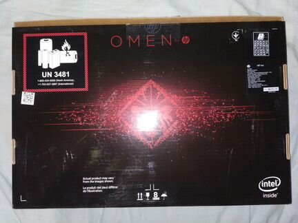 Коробка от ноутбука HP Omen