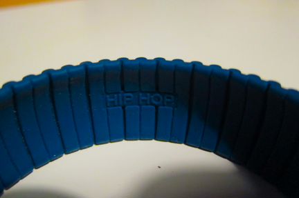 Силиконовый браслет hip-hop