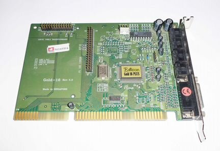 Звуковая Карта ISA Edison Gold 16 Plus