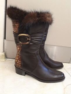 Новые итальянские полусапоги зимние