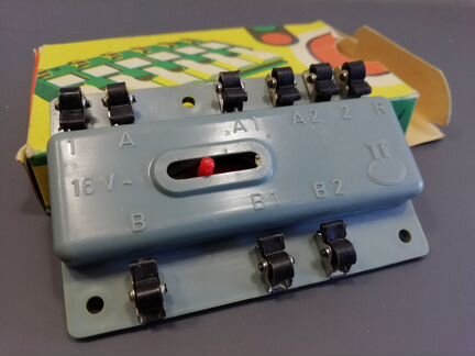 Коммутационное реле для железной дороги гдр