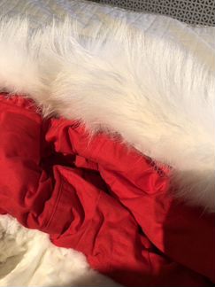 Парка с натуральным мехом