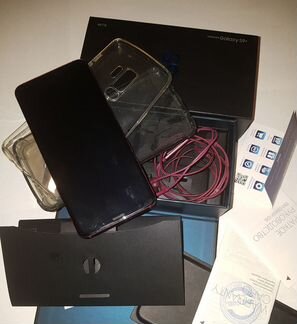 Galaxy S9 Plus 64GB Burgundy Red бордовый