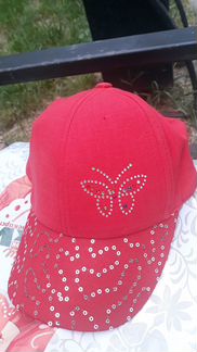 Бейсболка кепка для девочки хлопок