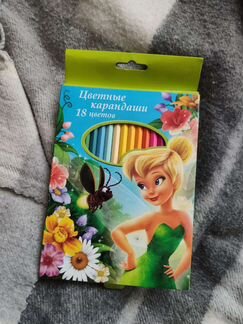 Цветные карандаши 18 и 12 цветов 