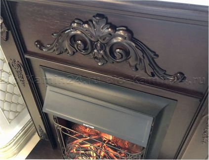 Электрокамин с очагом