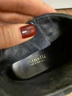 Ботильоны натуральная замша