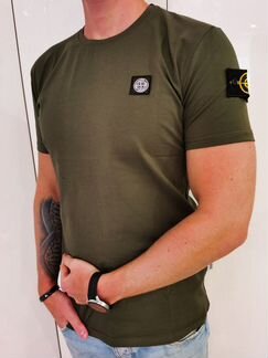 Футболка Stone island с патчем