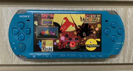 Sony psp 3008 бирюзовая, 300 игр, гарантия, достав