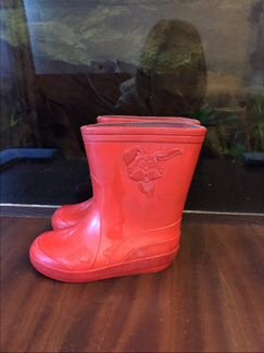 Детские резиновые сапоги