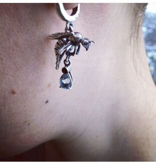 Серебряные серьги новые