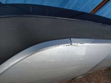 Бампер Toyota Rav 4 40 задний черный оригинал