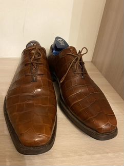 Туфли Zilli крокодил оригинал,43 размер