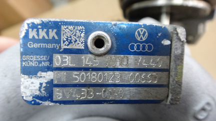 Турбина с гарантией CAG Ауди 2.0 TDI 03L145701D
