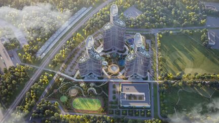Квартира-студия, 70.7 м², 25/39 эт.