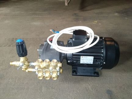 Аппарат высокого давления, помпа, эл.двигатель авд