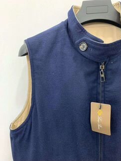 Жилет двухсторонний Loro Piana (кашемир и болонь)