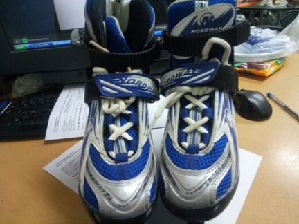 Коньки nordway раздвижные 29р+ 4р