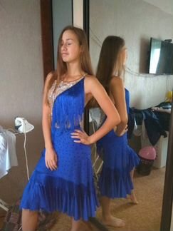 Латинское платье для бальных танцев