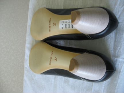 Туфли кожаные новые р.36-37, Италия